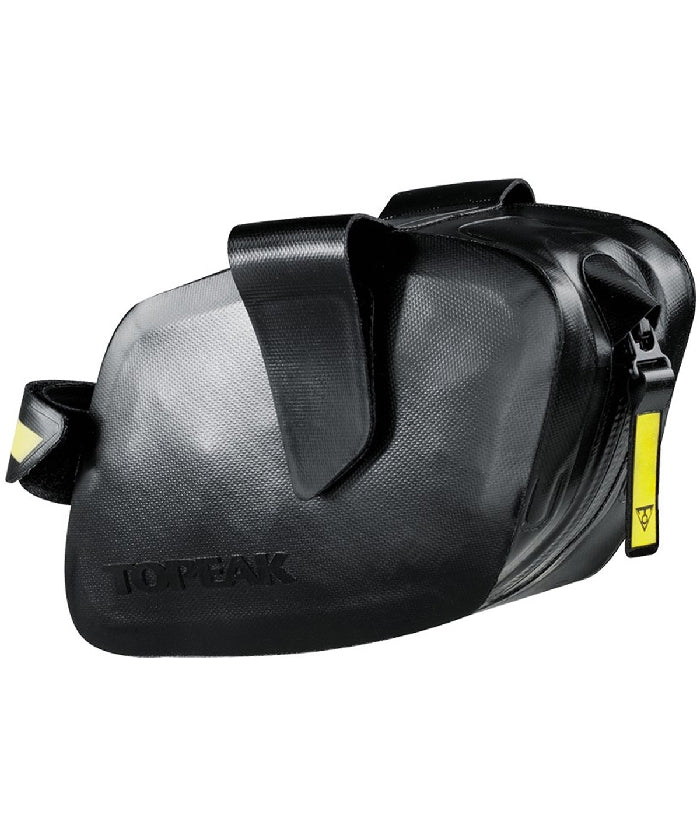 BORSELLO SOTTOSELLA TOPEAK WEATHERPROOF DYNAWEDGE (0,35 L) IMPERMEABILE CON CINTURINO IN VELCRO