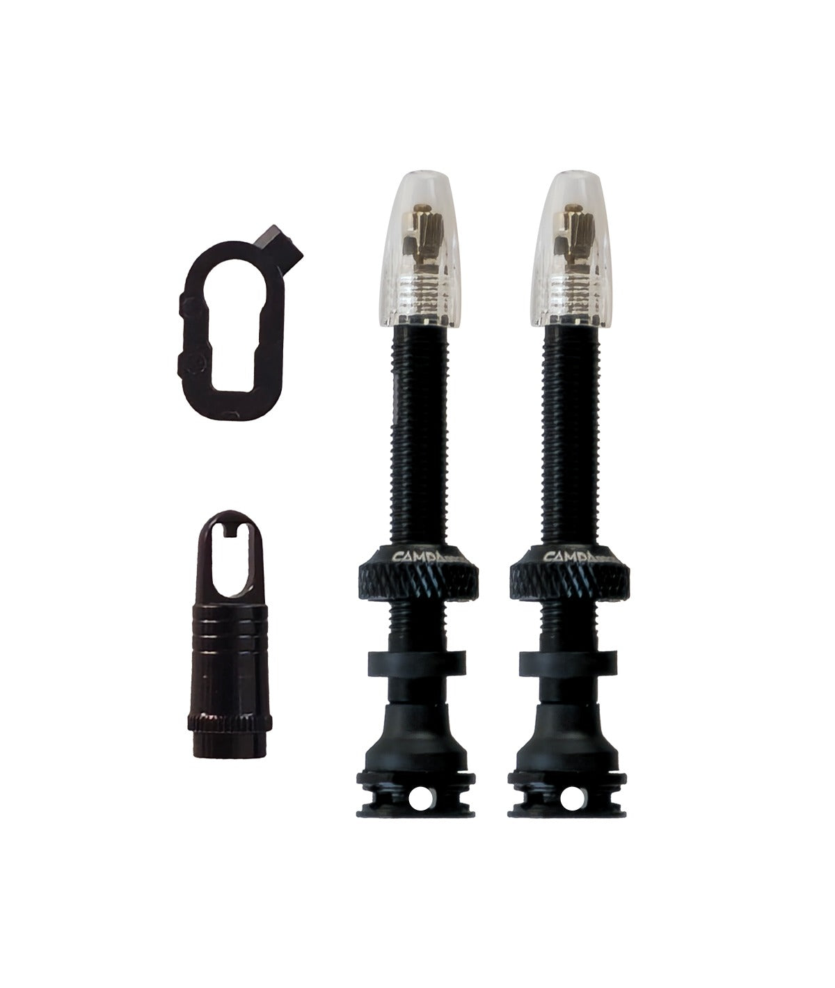 KIT 2 VALVOLE UST CAMPABROS 6 FORI + ACCESSORI NERO