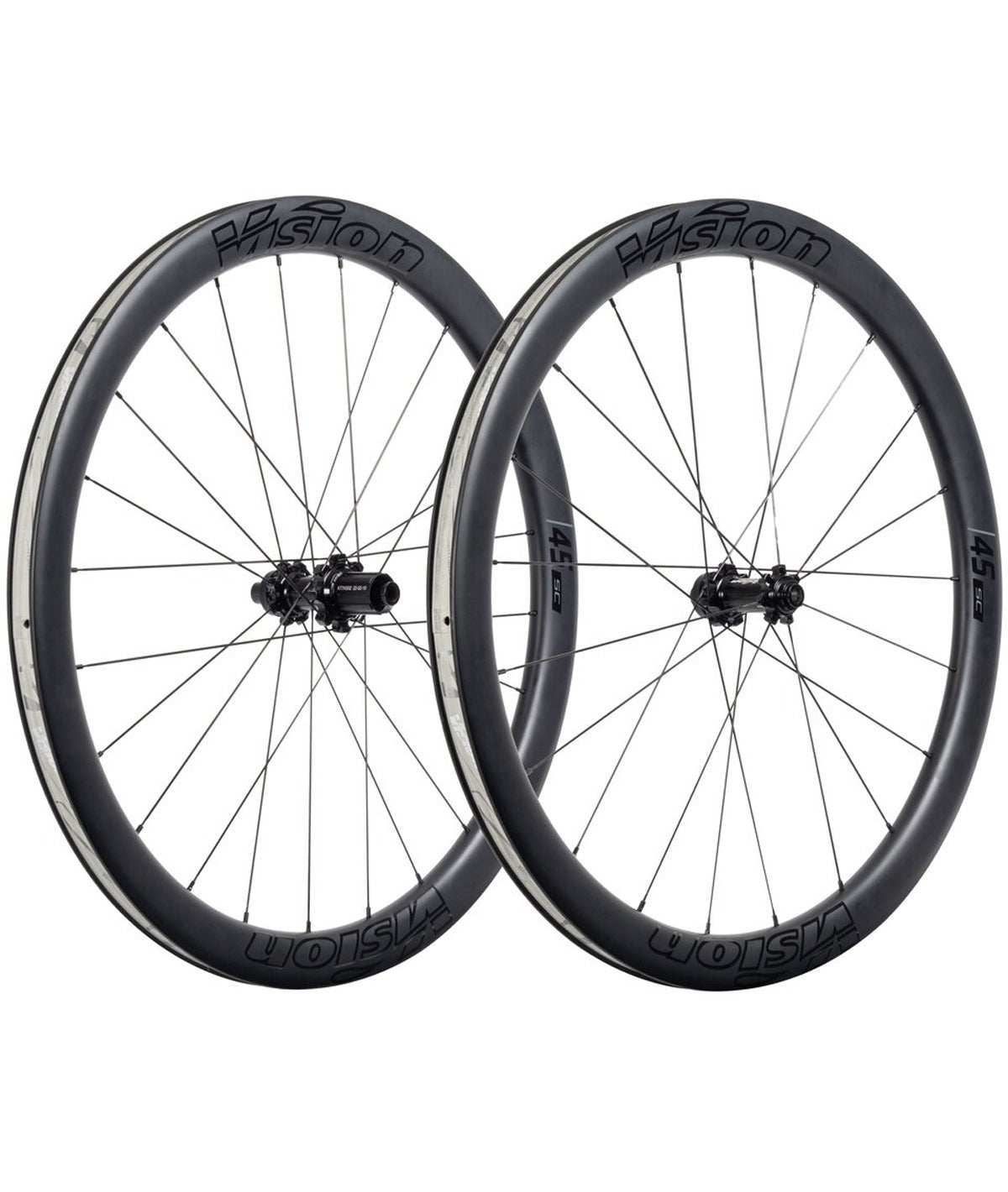 RUOTE VISION SC45 I23 DB COPERTONCINO CENTERLOCK TUBELESS READY HG 11V.