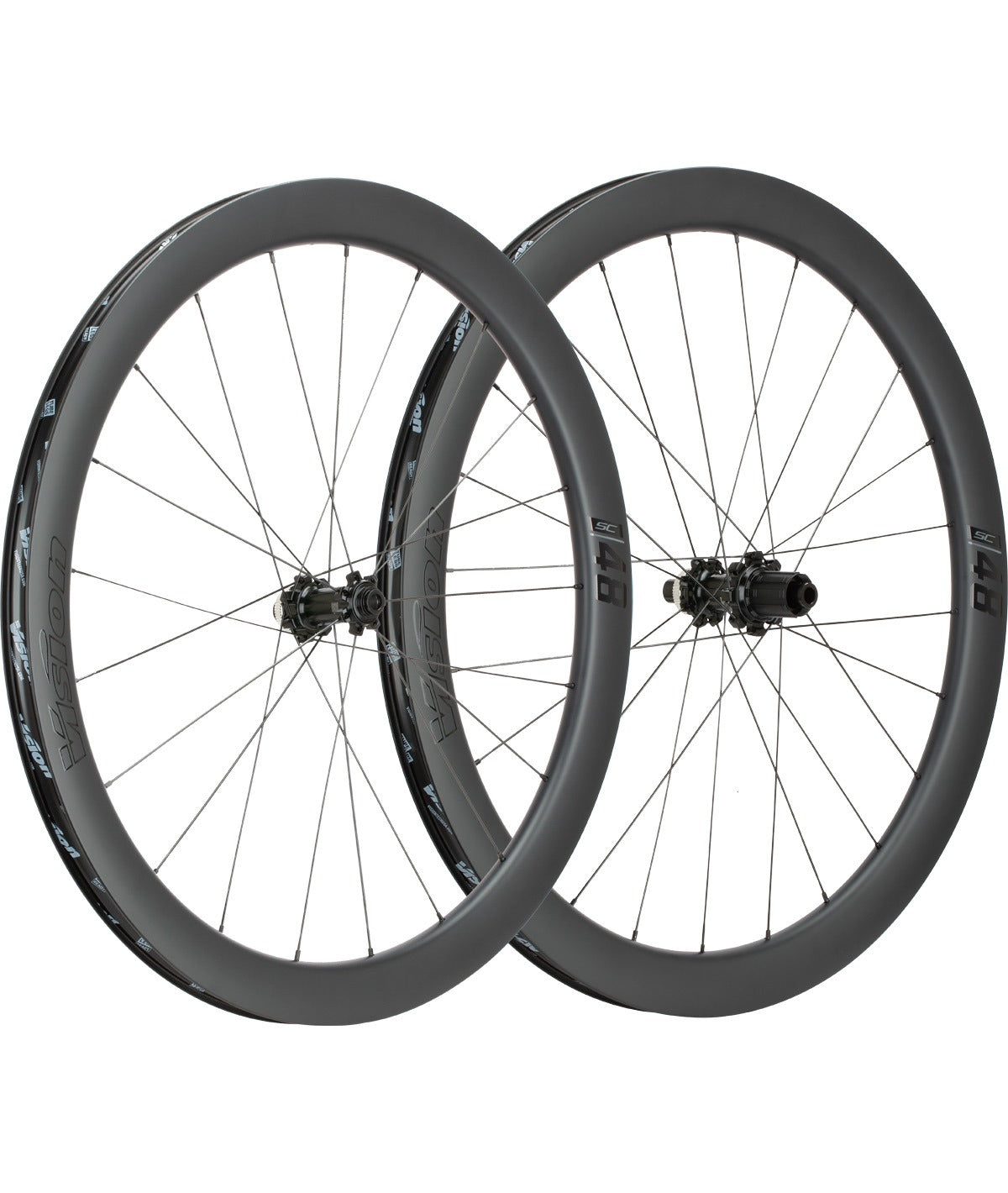 RUOTE VISION SC48 I25 DB COPERTONCINO CENTERLOCK TUBELESS READY