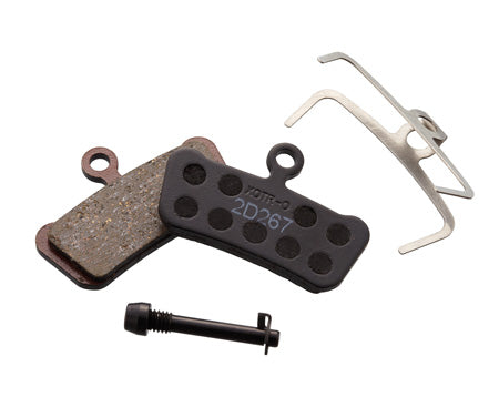 PASTIGLIE FRENO SRAM AVID X0 TRAIL/GUIDE/G2 ALLUMINIO ORGANICHE CON MOLLA