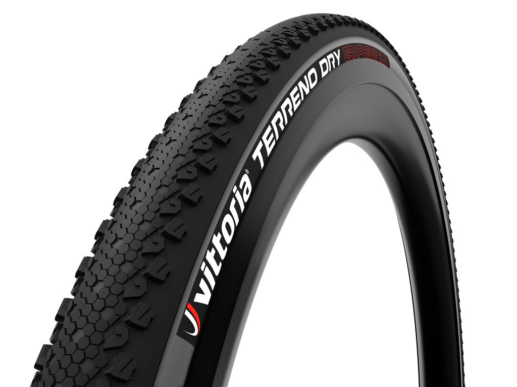 COPERTURA VITTORIA TERRENO DRY 700x35 Tubeless TNT 37-622 GRAVEL Antracite G2.0