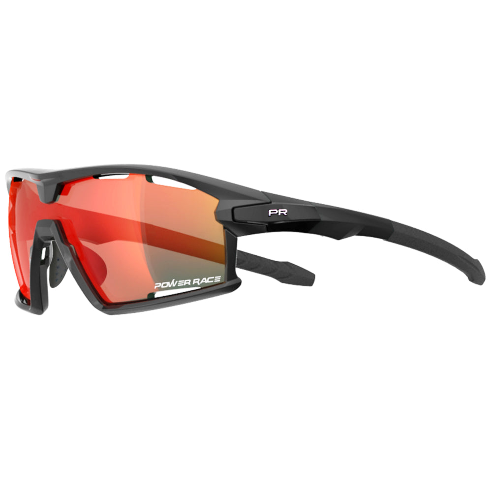 OCCHIALI POWER RACE 15TH NERO/NERO