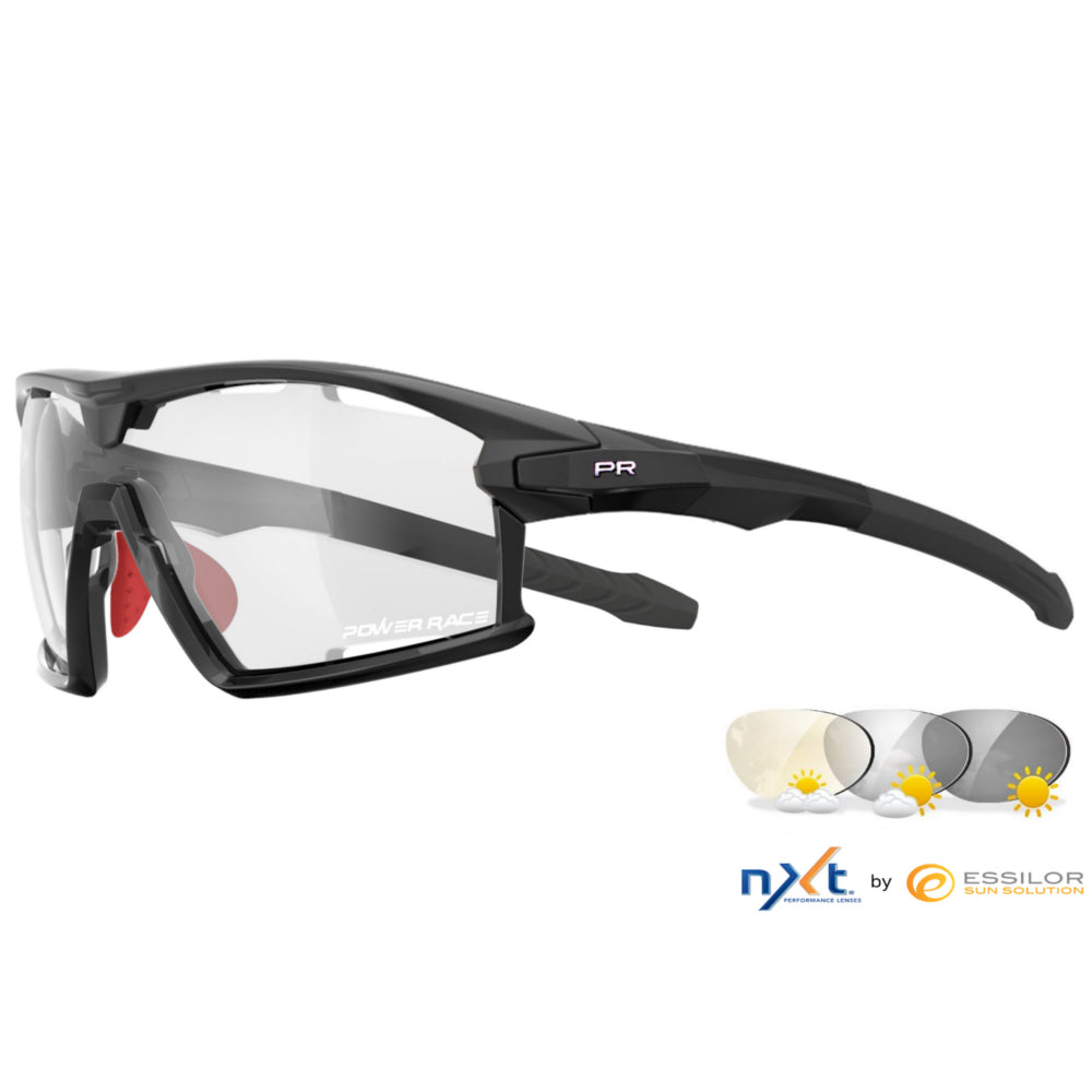 OCCHIALI POWER RACE 15TH NERO Fotocromatico NXT POWER RACE