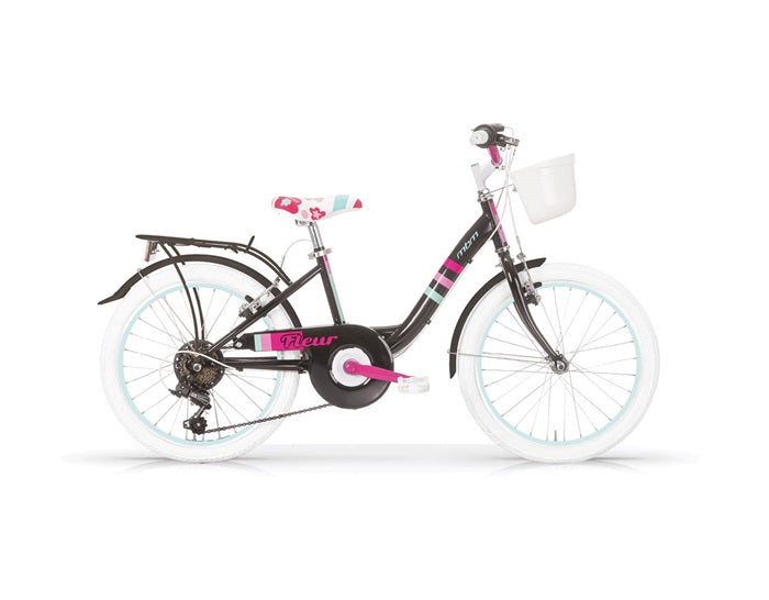 BICICLETTA MBM 20 FLEUR D 6V CTB NERO LUCIDO
