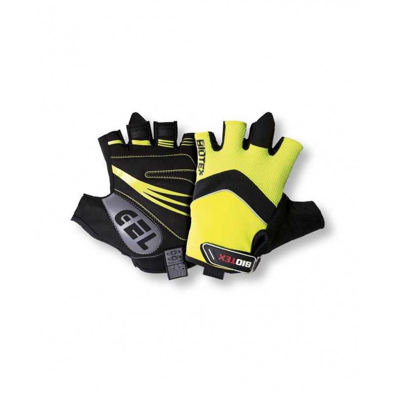 GUANTI BIOTEX GEL NERO/GIALLO FLUO ESITIVI