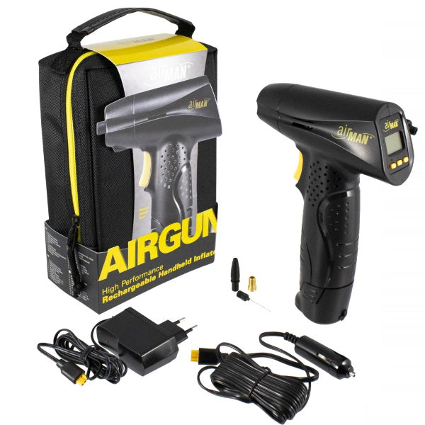COMPRESSORE AIRMAN PROFESSIONALE RICARICABILE AIRGUN NERO