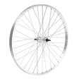 RUOTA POSTERIORE MVTEK 26x1.75 MOZZO IN ACCIAIO SU SFERE CON DATO 6-7V ##  MVTek