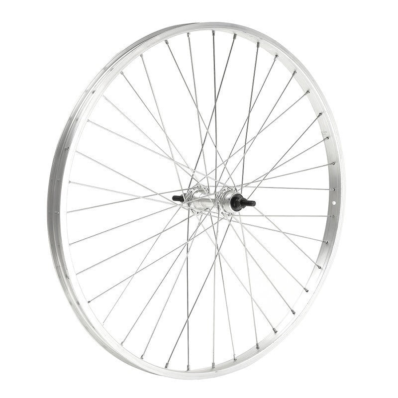 RUOTA POSTERIORE MVTEK 26x1.75 MOZZO IN ACCIAIO SU SFERE CON DATO 6-7V ##  MVTek