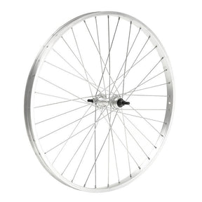 RUOTA POSTERIORE MVTEK 26x1.75 MOZZO IN ACCIAIO SU SFERE CON DATO 6-7V ##  MVTek
