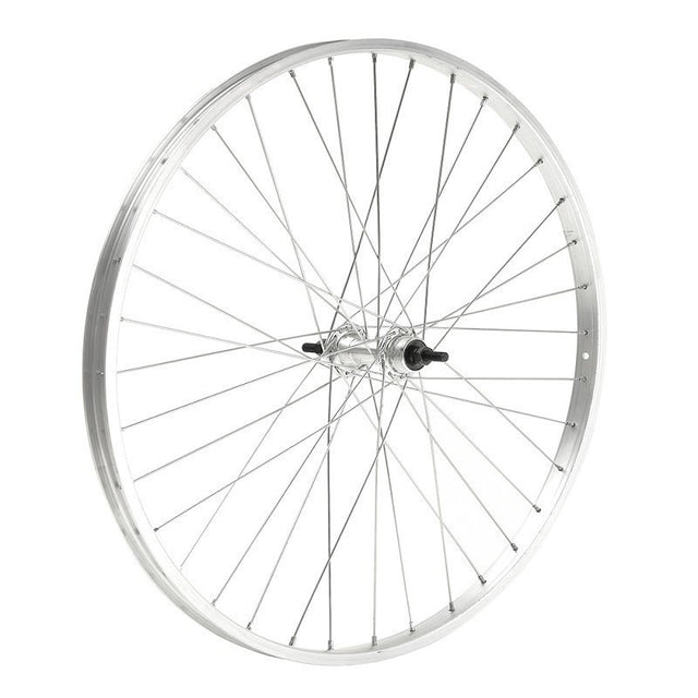 RUOTA POSTERIORE MVTEK 26x1.75 MOZZO IN ACCIAIO SU SFERE CON DATO 6-7V ##  MVTek