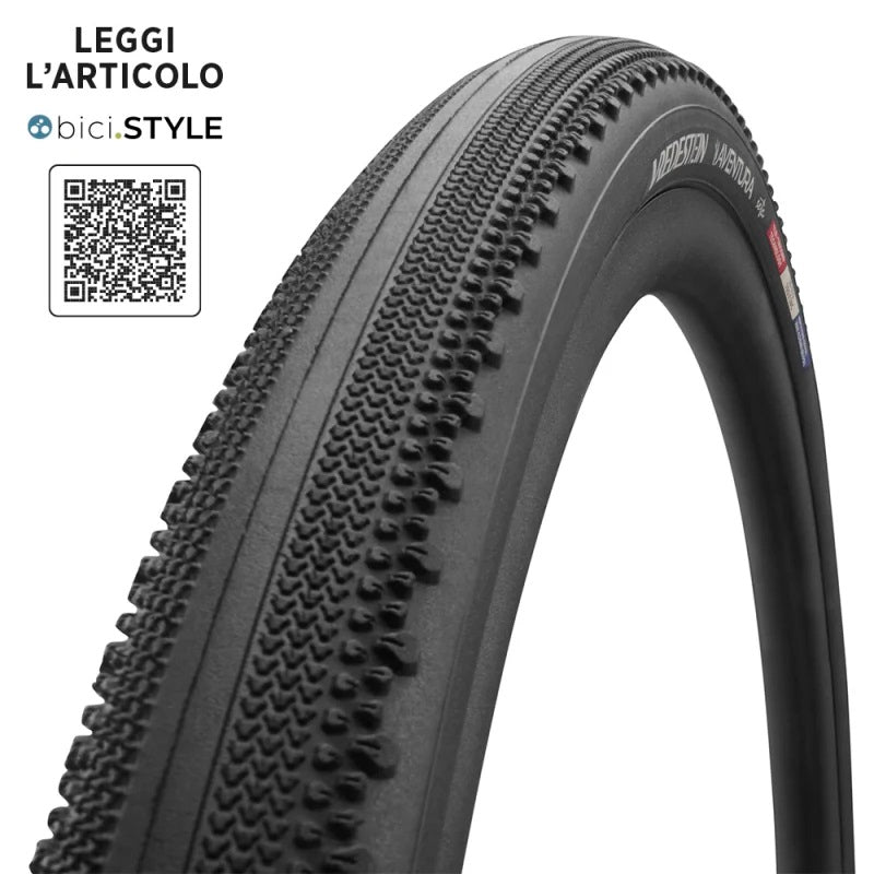 COPERTURA VREDESTEIN 700x38 AVENTURA SETA GRAVEL TUBELESS READY NERO 120TPI