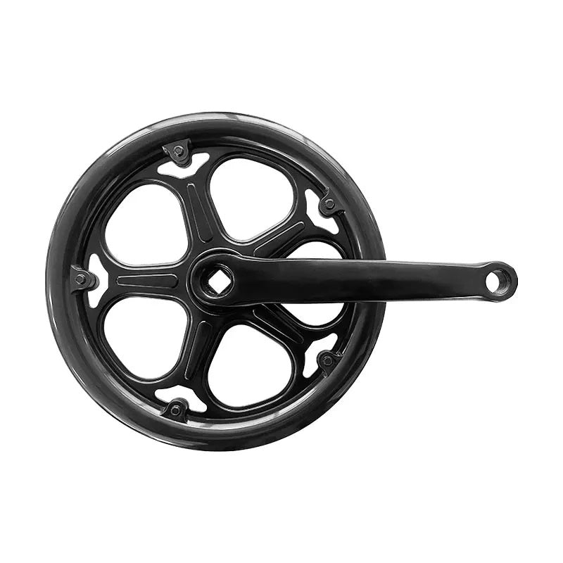 GUARNITURA MVTEK FOLDING BIKE 1V 52 D 170mm NERO  DOPPIO PARACATENA