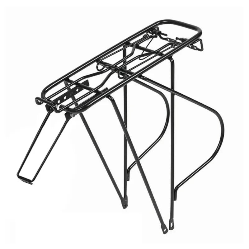 PORTAPACCO MVTEK POSTERIORE CITY BIKE 26/28 CON PROTEZIONE LATERALE NERO MVTEK