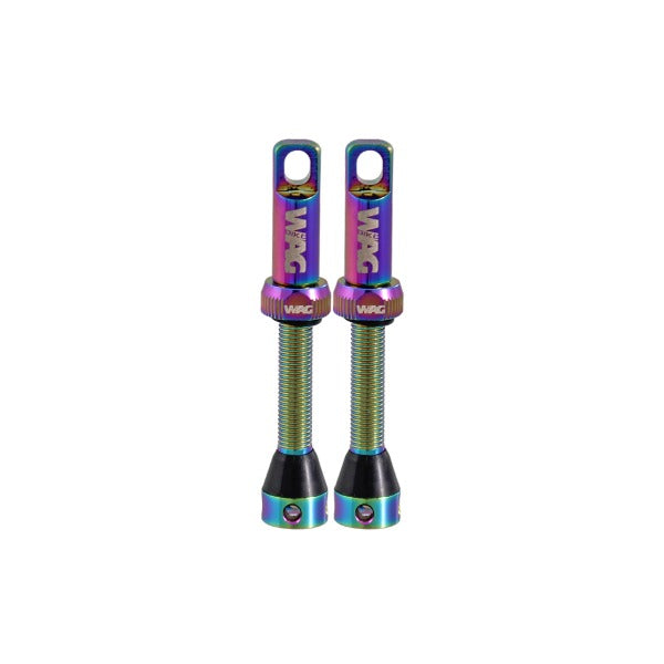 COPPIA VALVOLA WAG TUBELESS ALLUMINIO 44mm