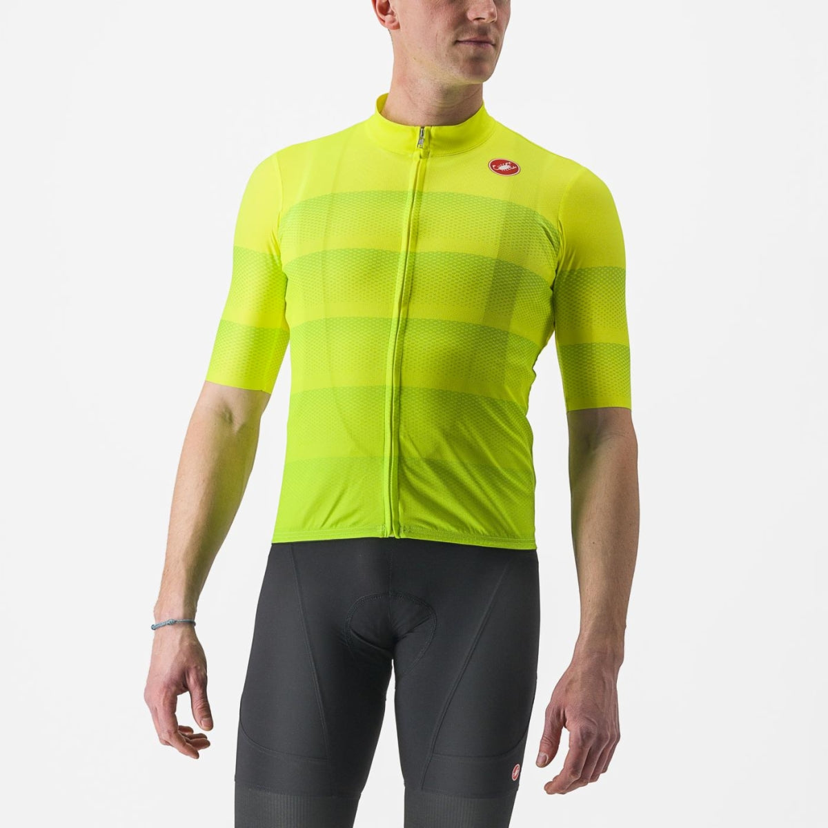 MAGLIA CASTELLI M/C LIVELLI GIALLA