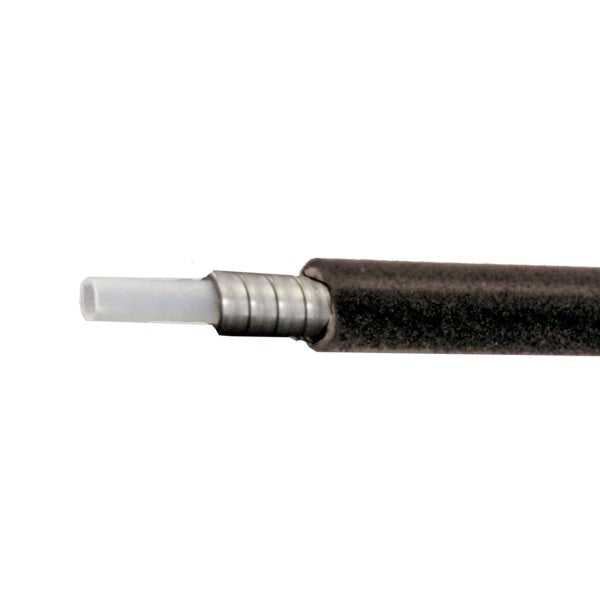 GUAINA FRENO EASY A FILO PIATTO CON INSERTO IN PVC NERO ø 5mm