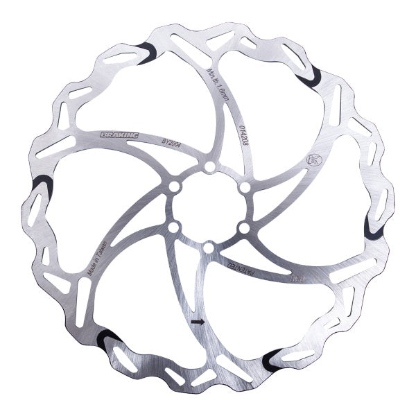 DISCO FRENO BRAKING WFIX BATFLY 6 FORI 203mm SPESSORE 1.9mm
