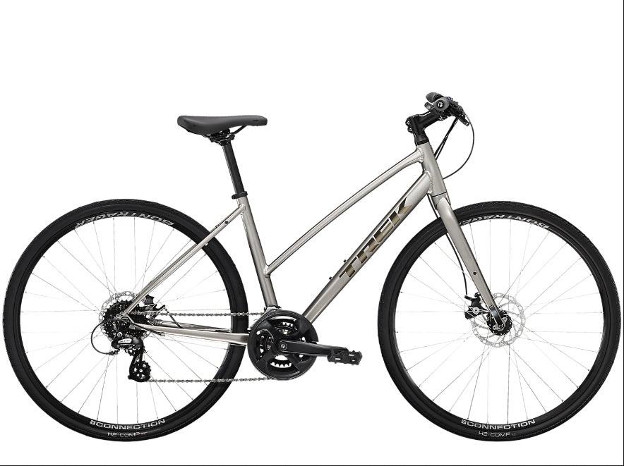 BICICLETTA TREK FX 1 DISC MID-STEP GRIGIO METALLICA M
