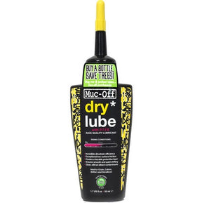 LUBRIFICANTE MUC-OFF DRY LUBE BIODEGRADABILE 50ml ##  MUC-OFF