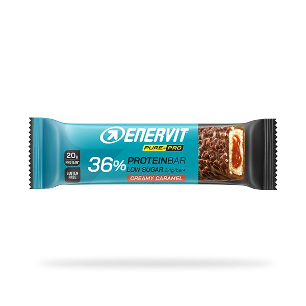 BARRETTA ENERVIT PRO 36% PROTEIN BAR CREAMY CARAMALE 55gr