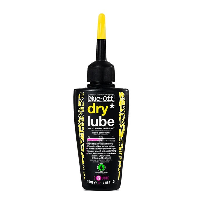 LUBRIFICANTE MUC-OFF DRY LUBE BIODEGRADABILE 120ml