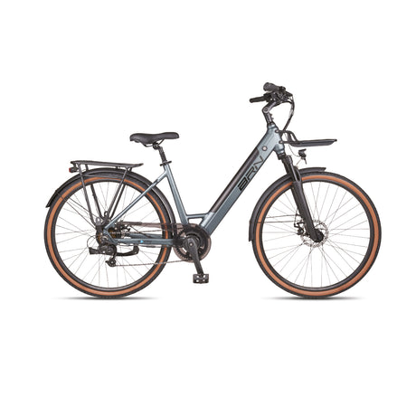 BICI ELETTRICA BRN CITY LC GRIGIA 36 VOLT 12.8 Ah ##  BRN