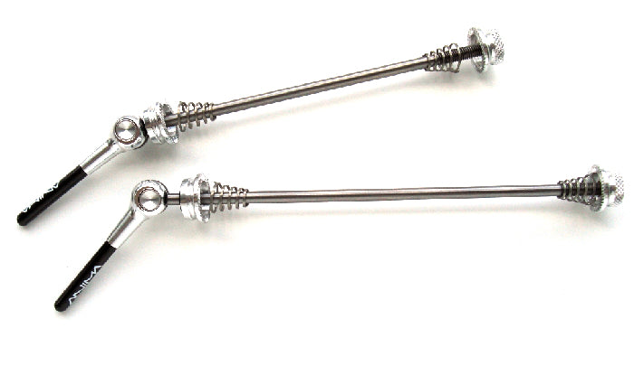 STOCK COPPIA BLOCCAGGI MOZZI TI-K ANIMA ANODIZZATI SILVER