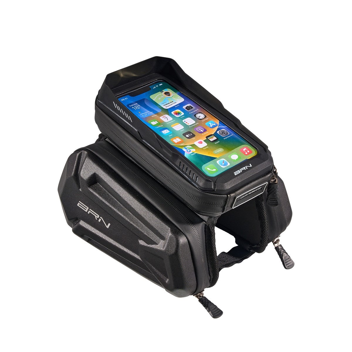 BORSA BRN HARD-SHELL TANK VISOR
TG. XL NERO