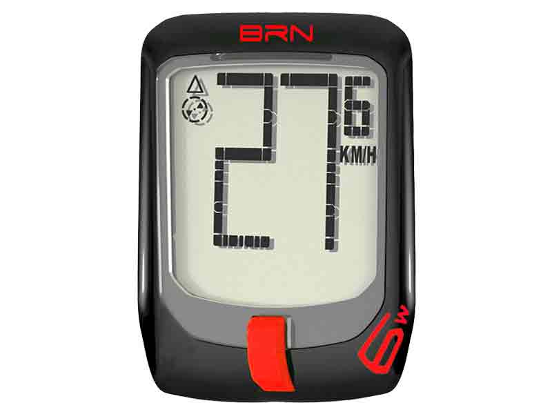 CICLOCOMPUTER BRN BIKE KRONOSPEED WIRELESS 6 FUNZIONI