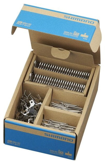 PASTIGLIE SHIMANO IN RESINA E MOLLA CON COPPIGLIA G05A-RX