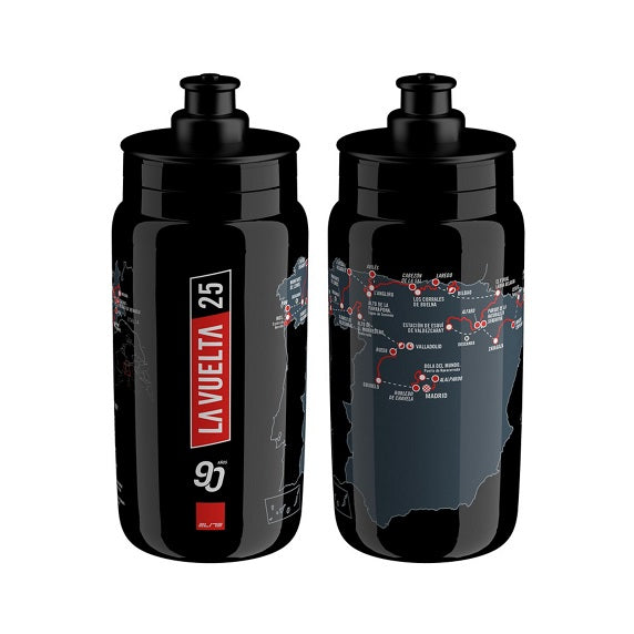 BORRACCIA ELITE FLY TEAMS 2025 VUELTA MAPPA NERA 550ml