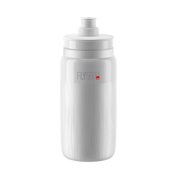 BORRACCIA ELITE FLY TEX BIANCA LOGO GRIGIO 550ml
