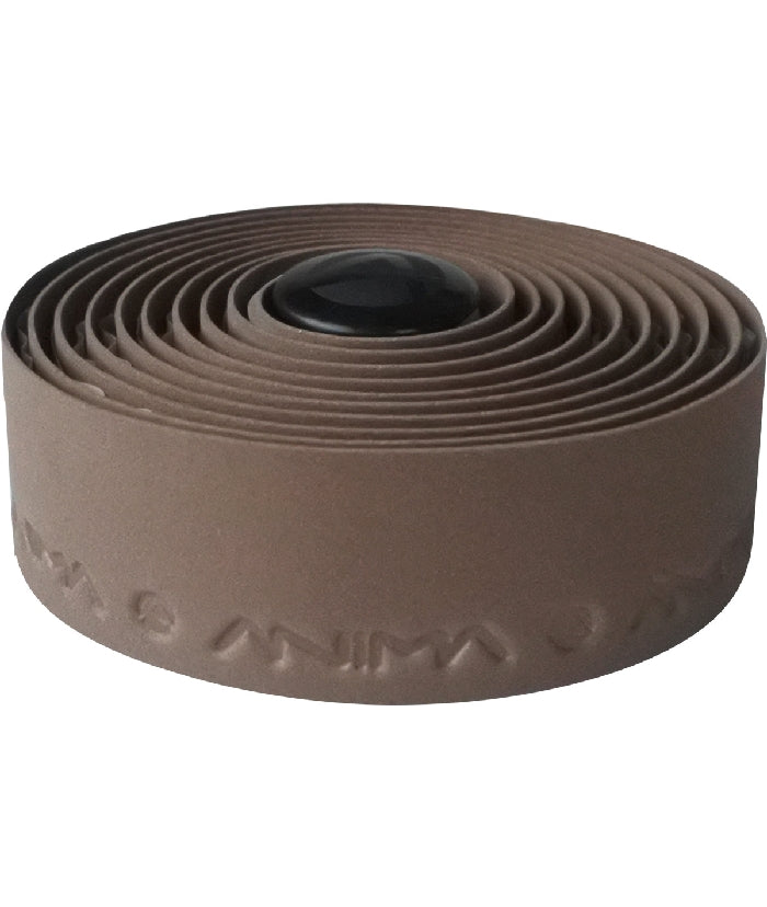 NASTRI MANUBRIO ANIMA FAT BOY SLIM GRAVEL MARRONE 49 C/TAPPI