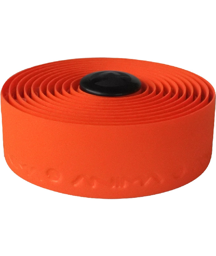 NASTRO MANUBRIO ANIMA FAT BOY SLIM GRAVEL ARANCIO 16 C/TAPPI