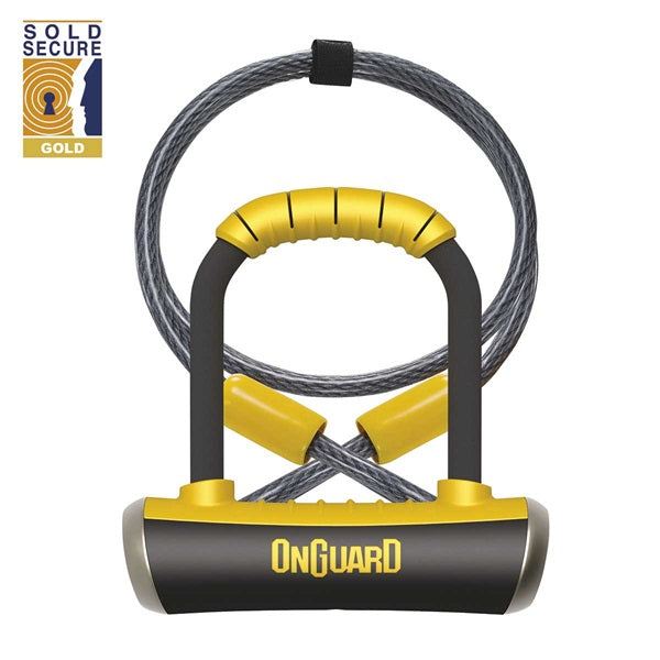 LUCCHETTO ANTIFURTO ONGUARD AD ARCO PITBULL MINI 90x140mm