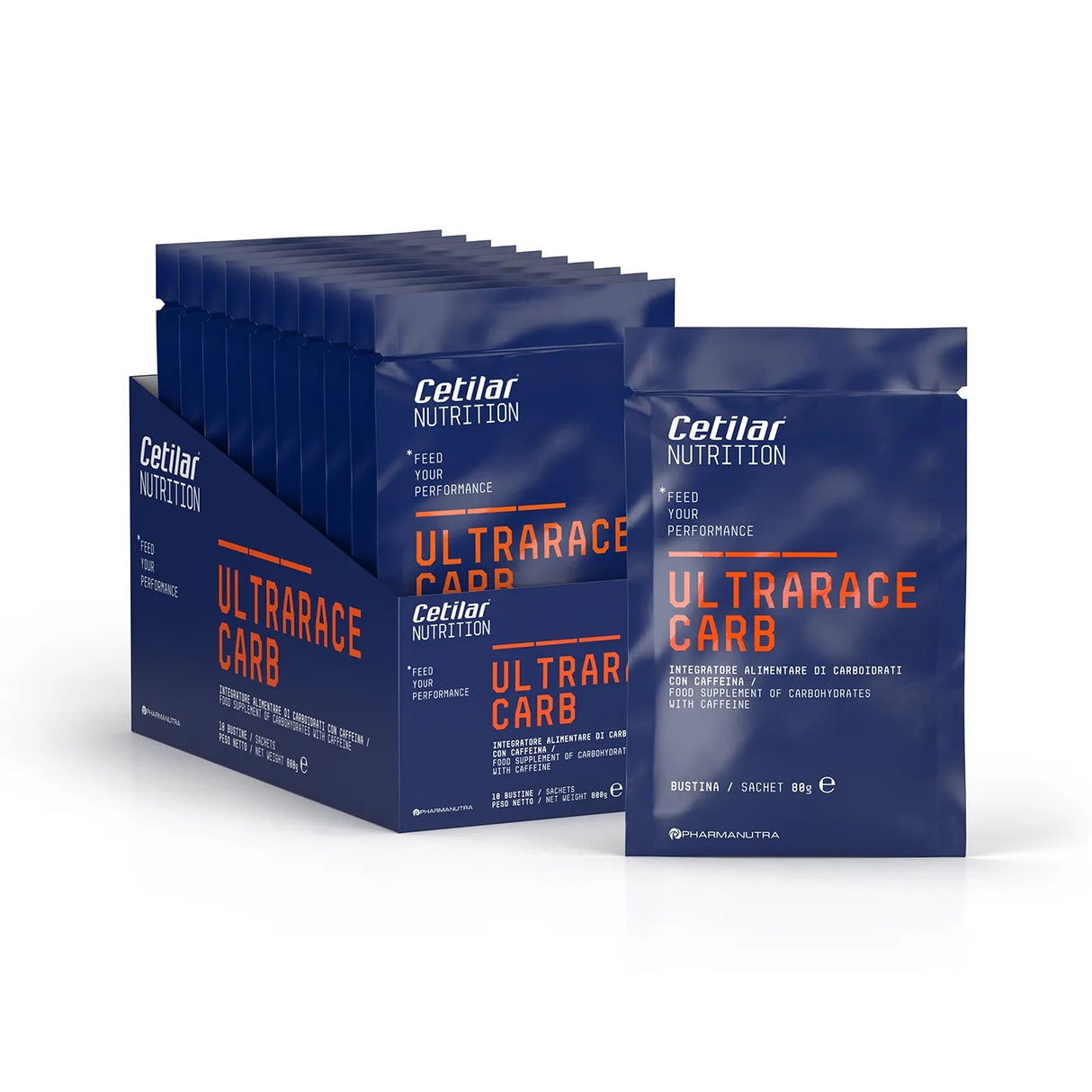 ULTRARACE CARB CETILAR BUSTINA DA 80g aroma limone