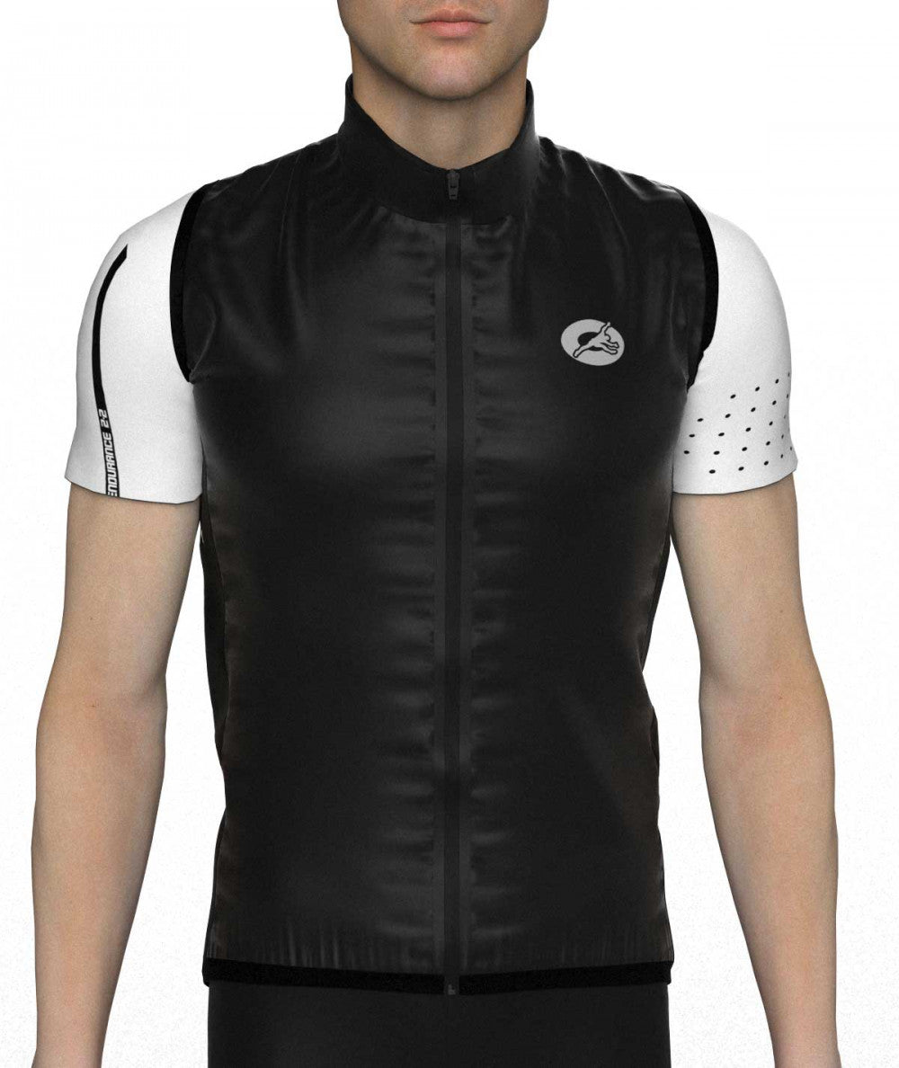 GILET ROSTI RITMO ANTIVENTO NERO
