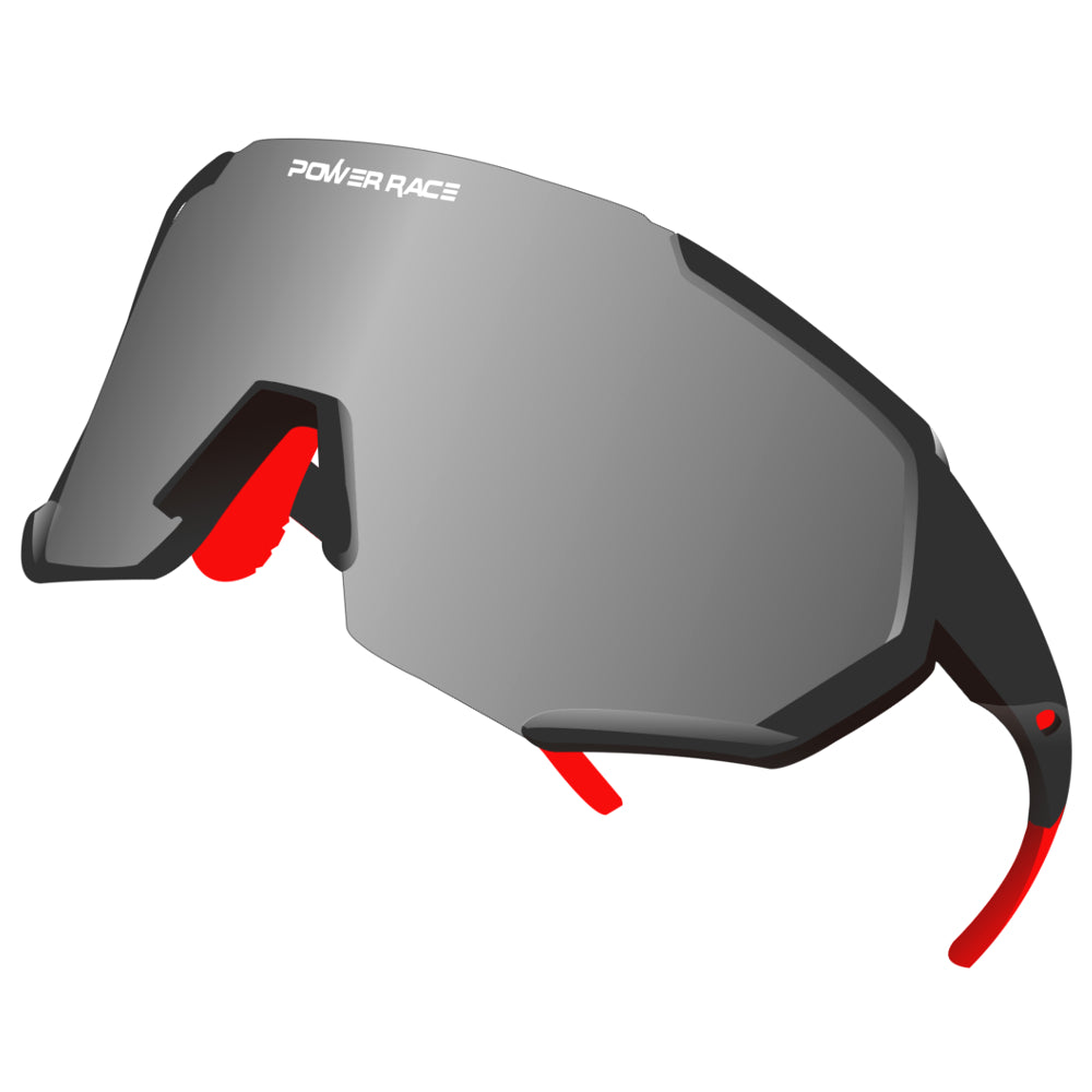 OCCHIALI POWER RACE ROASSTER NERO/FUME