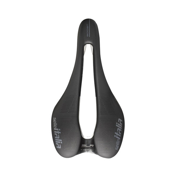 SELLA SELLE ITALIA SLR BOOST SUPERFLOW S TEL. IN TI 316 FIBRA-TEK NERA