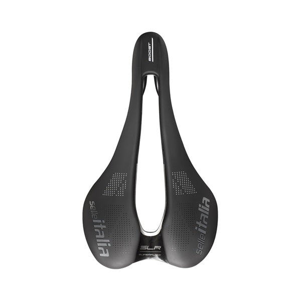 SELLA SELLE ITALIA SLR BOOST SUPERFLOW TM L TEL. IN MANGANESE SOFT-TEK NERA