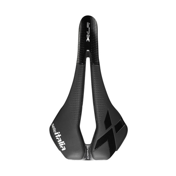 SELLA SELLE ITALIA X-LR SUPERFLOW L TEL. IN TI 316 FIBRA-TEK NERA