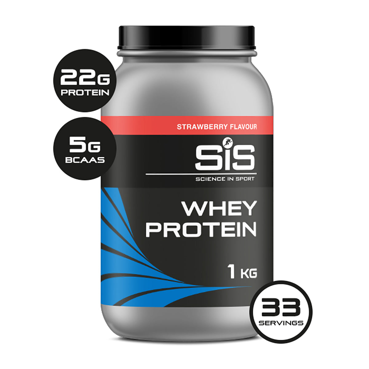 SIS Whey Protein Fragola 1kg