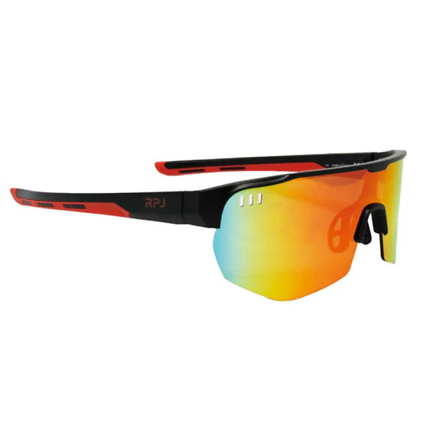 OCCHIALI RPJ TRANE NERO MATTE - MULTILASER ROSSO