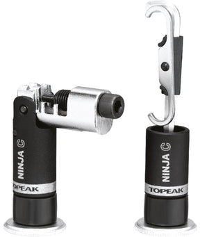 SMAGLIACATENA TOPEAK NINJA 11-12V ATTACCO AL MANUBRIO ##  Topeak
